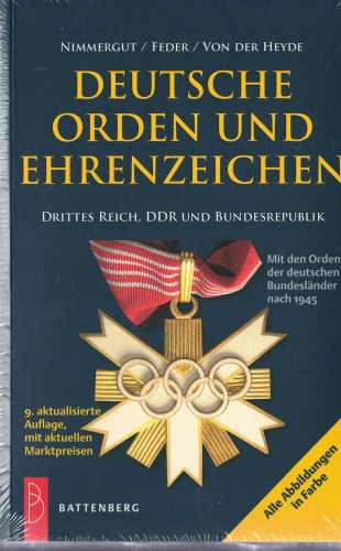 Deutsche Orden und Ehrenzeichen Drittes Reich, DDR und Bundesrepublik