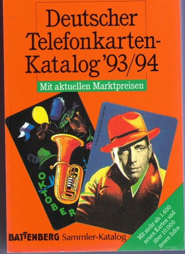 Deutscher Telefonkarten-Katalog '93/94